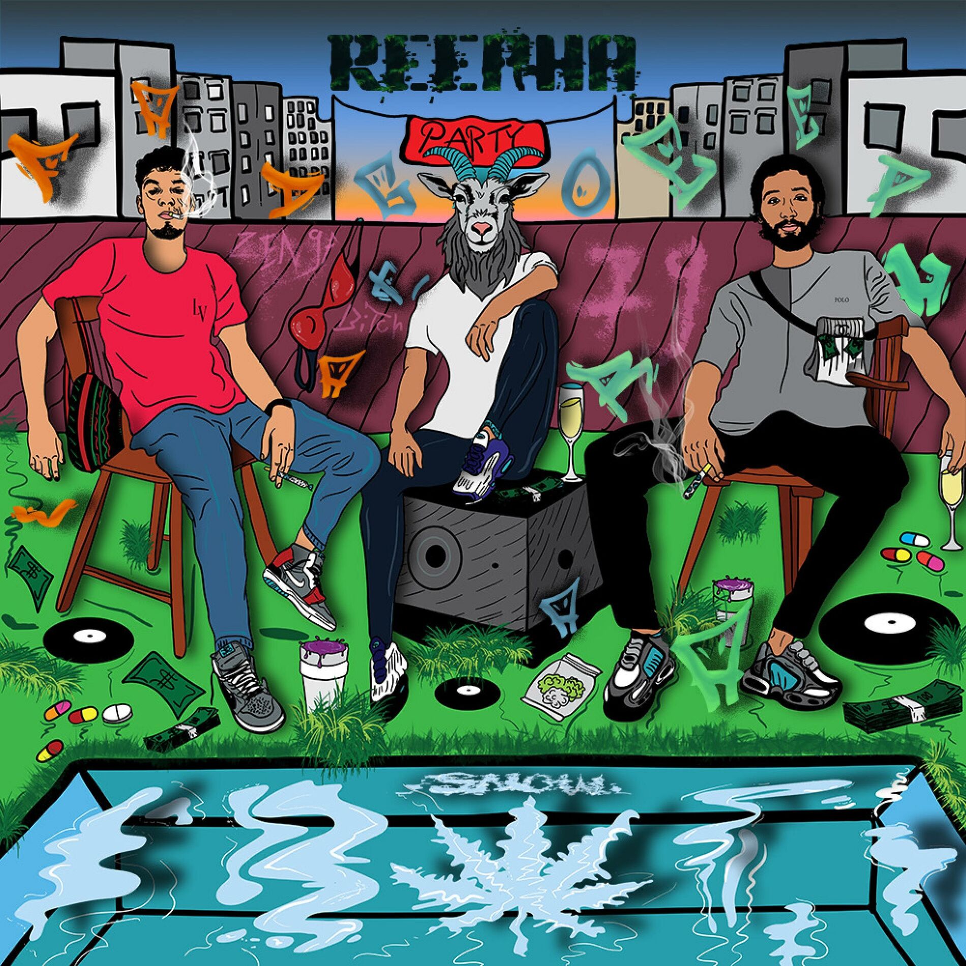 Album cover of Reepha (feat. Fawda & GOAT)