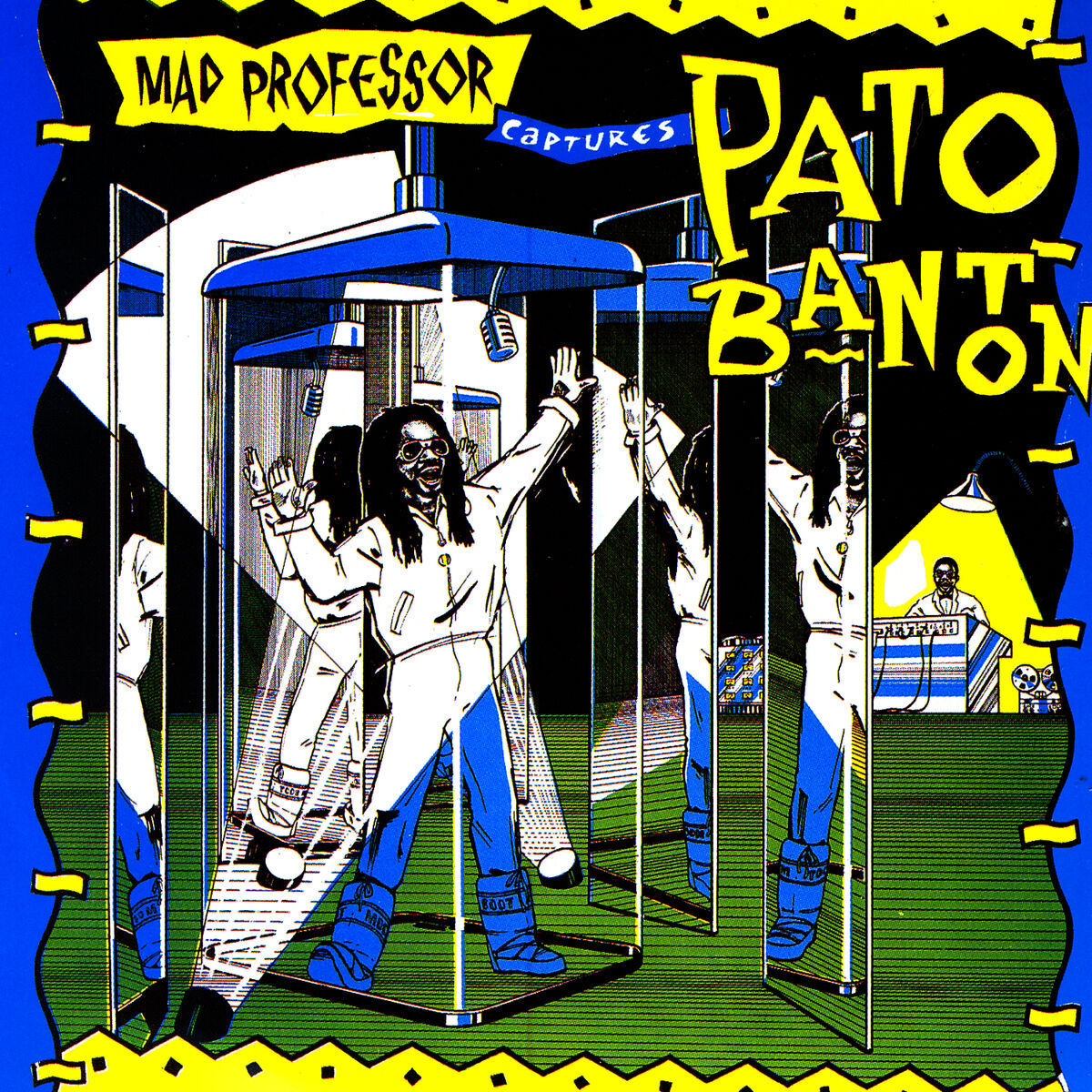 Album cover of Mad Professor Captures Pato Banton