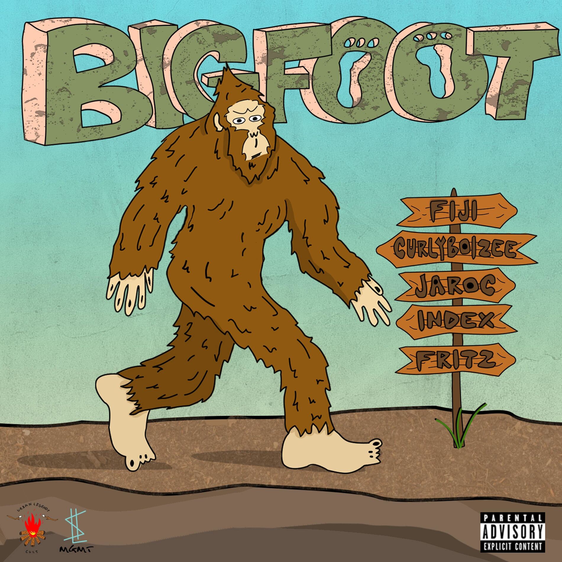 Urban Legends Cult - Bigfoot (feat. Fiji, Curlyboizee, Jaroc Urban Legends Cult - Bigfoot (feat. Fiji, Curlyboizee, Jaroc