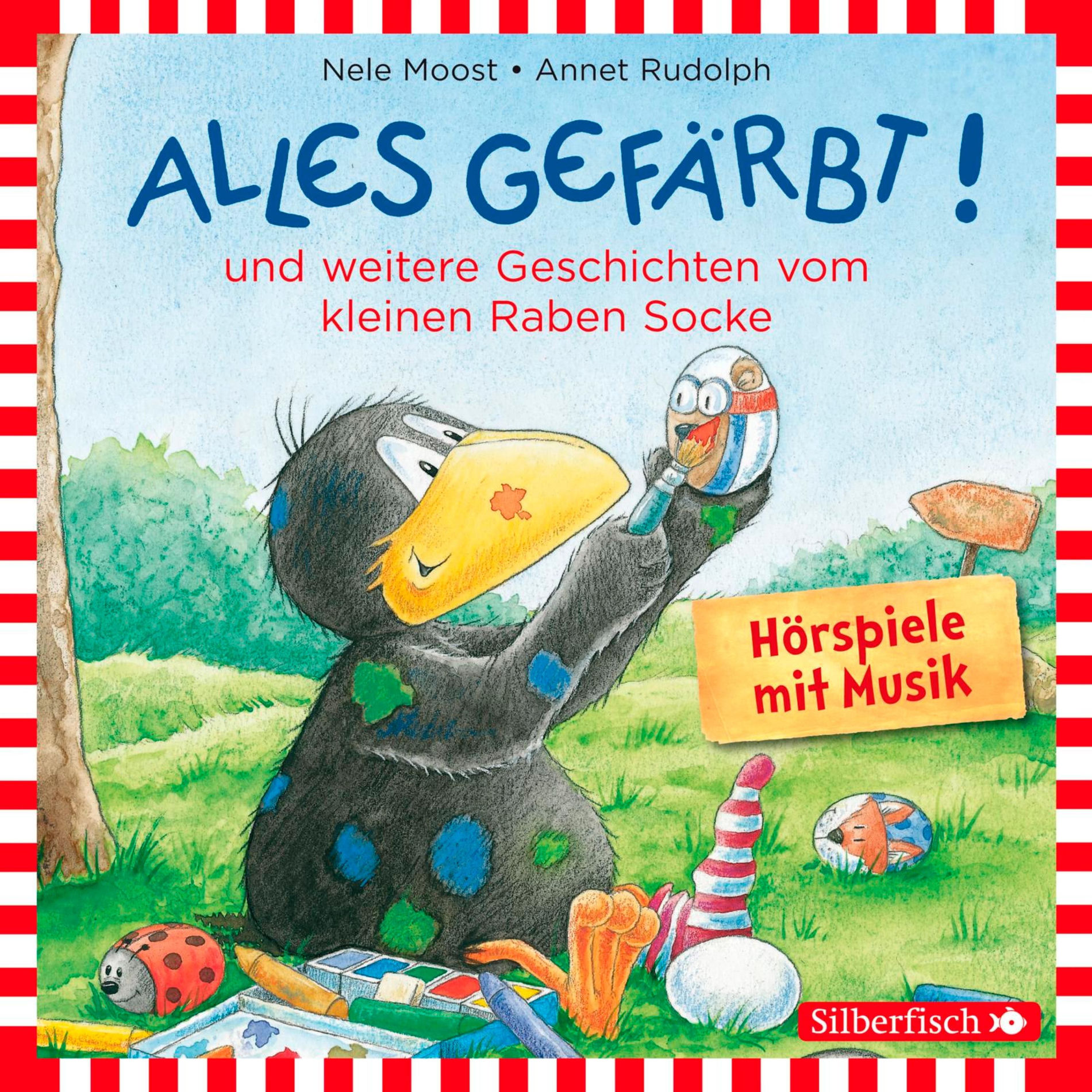 Album cover of Alles gefärbt!, Alles wächst!, Alles verwünscht! (Der kleine Rabe Socke)