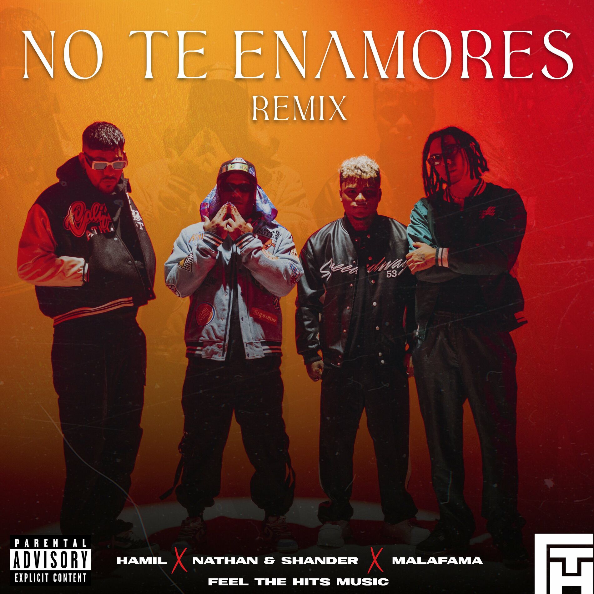 Album cover of No Te Enamores (Remix)