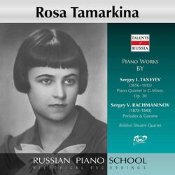 Cover of Taneyev & Rachmaninoff: Works