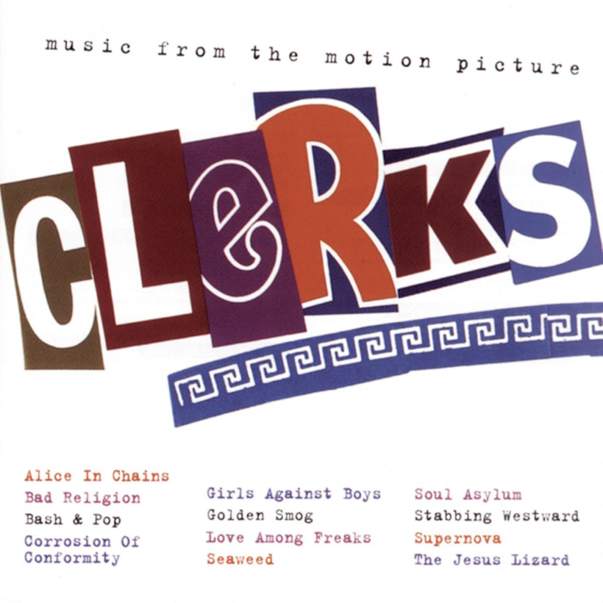 Album cover of Music From The Motion Picture Clerks