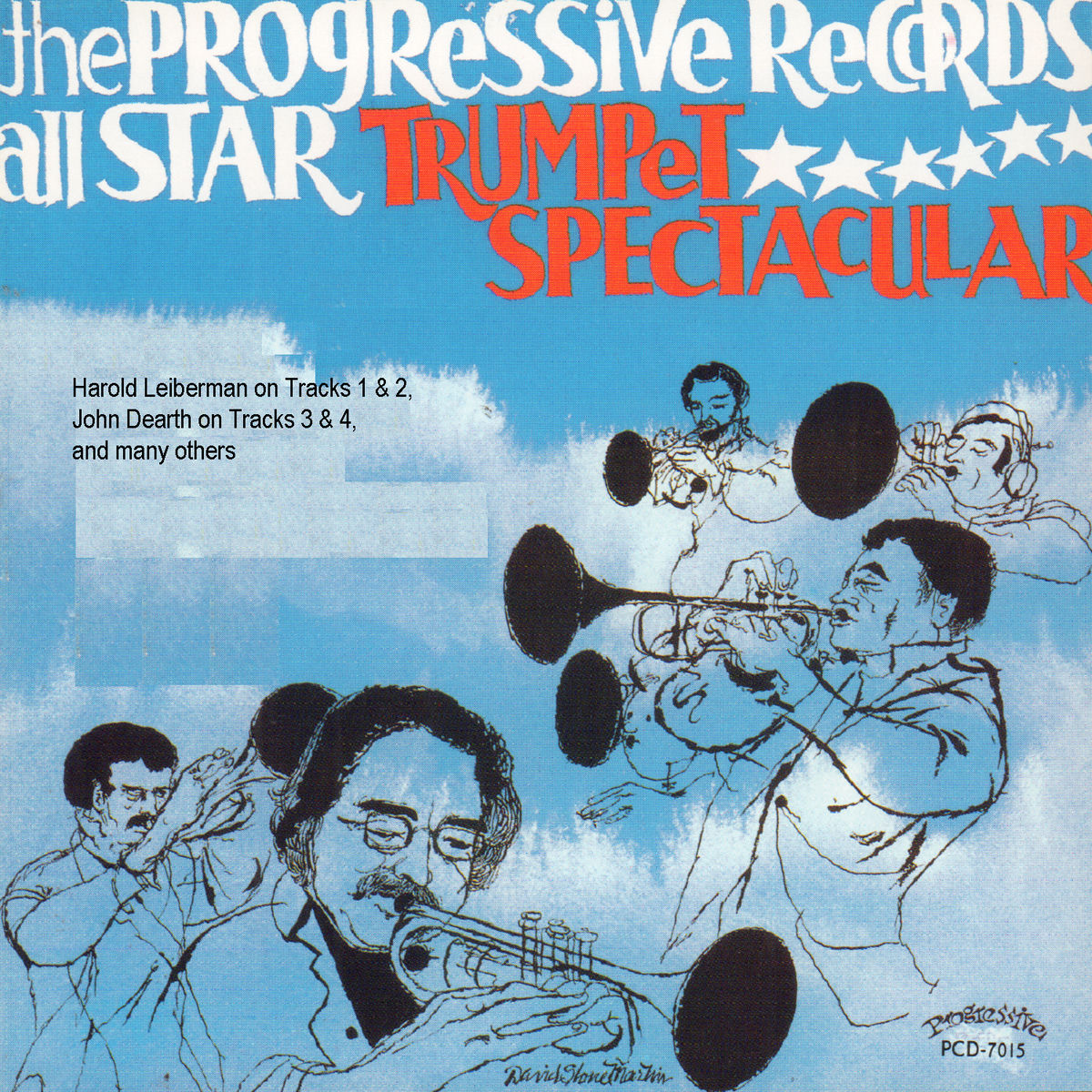 Album cover of The Progressive Records All Star Trumpet Spectacular