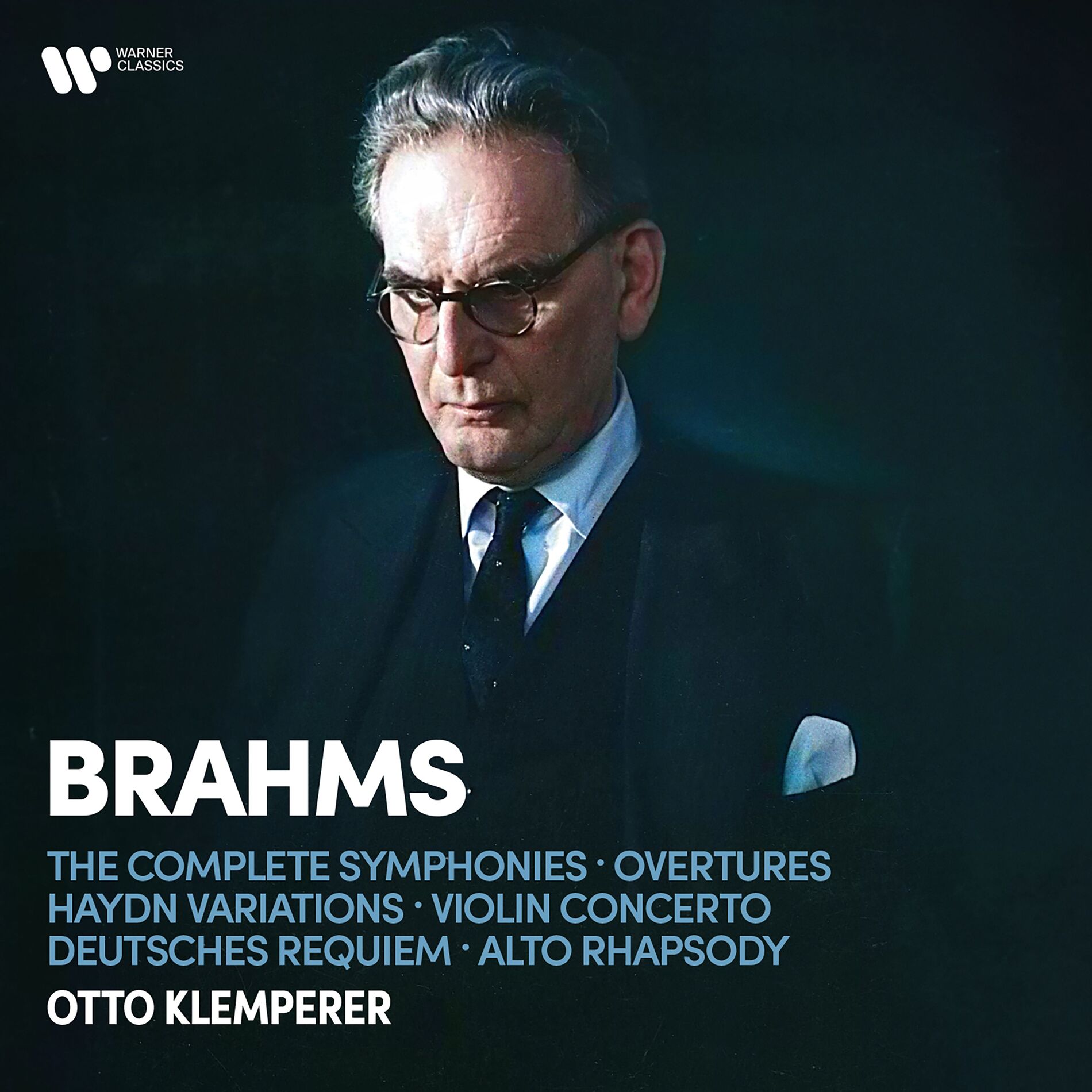 Album cover of Brahms: The Complete Symphonies, Overtures, Haydn Variations, Violin Concerto, Deutsches Requiem & Alto Rhapsody