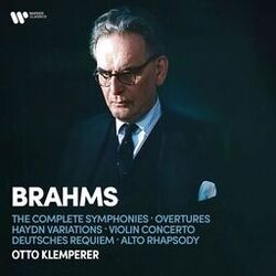 Cover of Brahms: The Complete Symphonies, Overtures, Haydn Variations, Violin Concerto, Deutsches Requiem & Alto Rhapsody