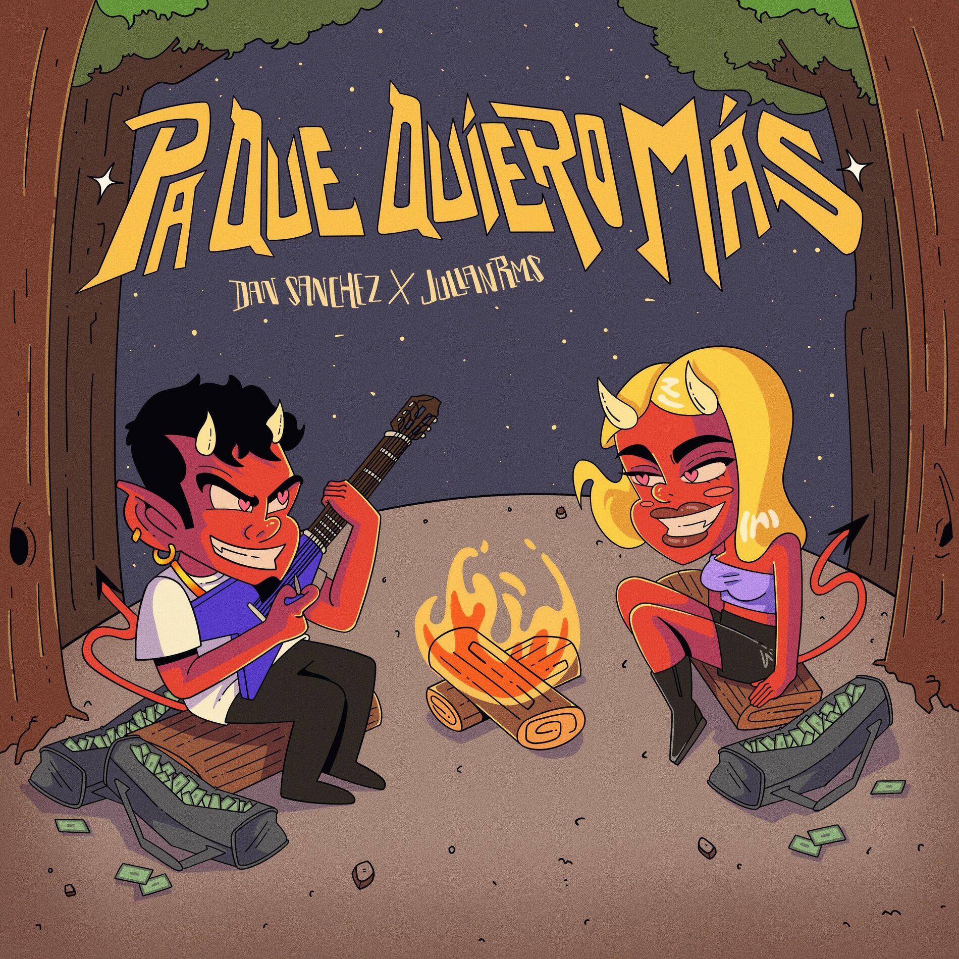 Album cover of ¿Pa' Que Quiero Mas? (feat. Dan Sanchez)