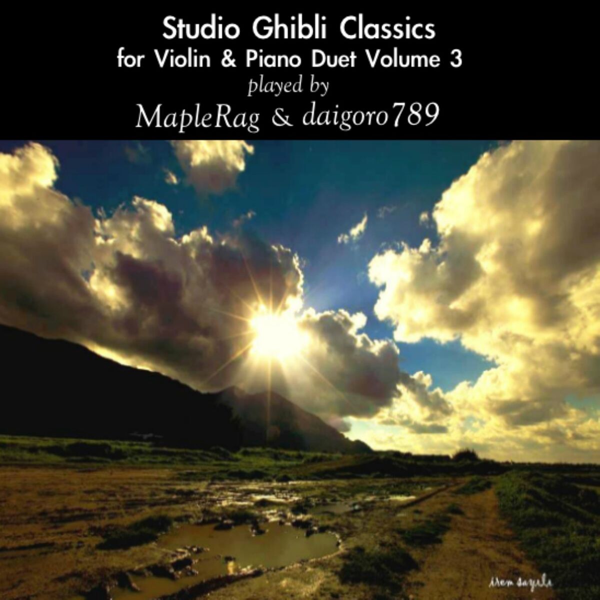 Album cover of Studio Ghibli Classics for Violin and Piano Duet Volume 3