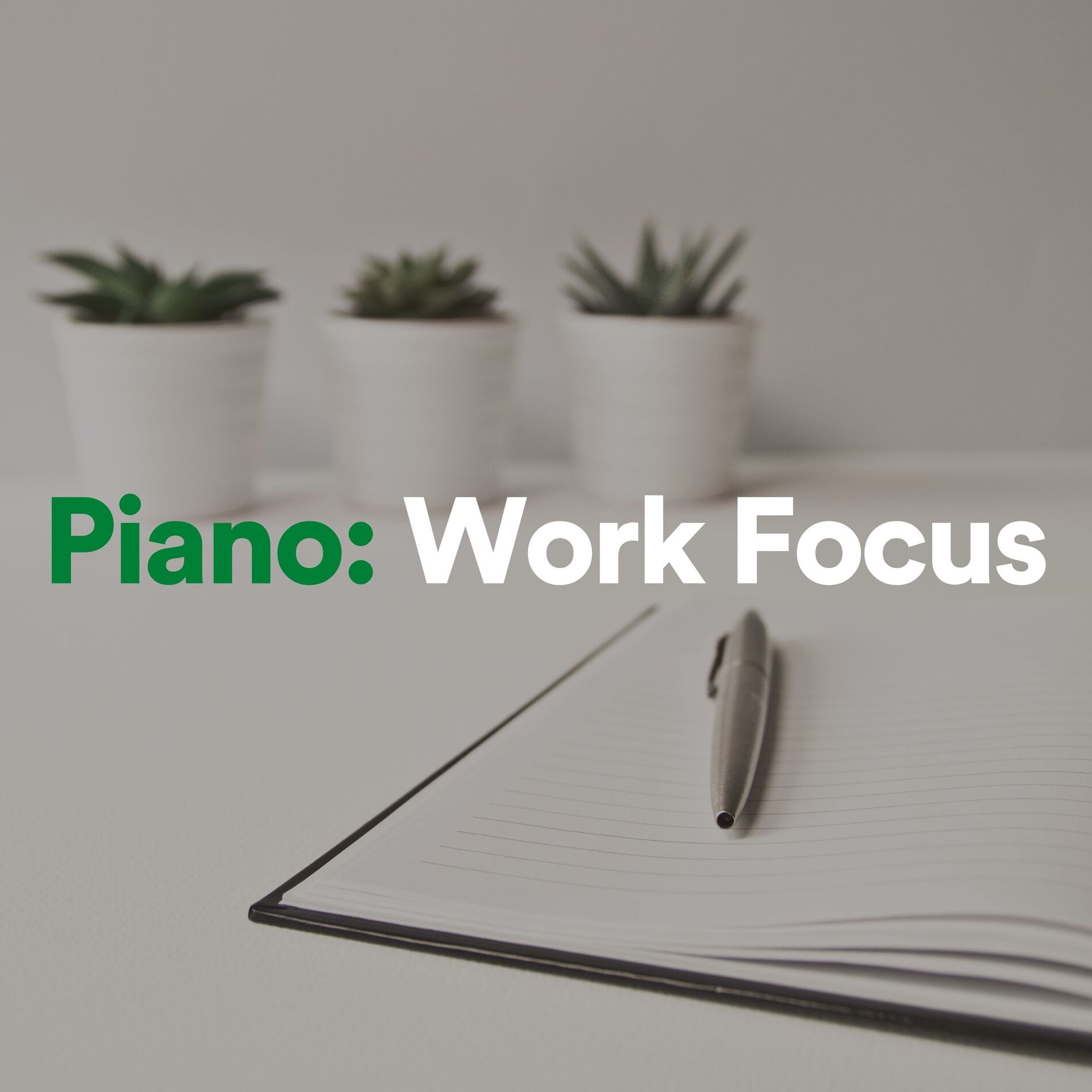 Album cover of Piano Work Focus