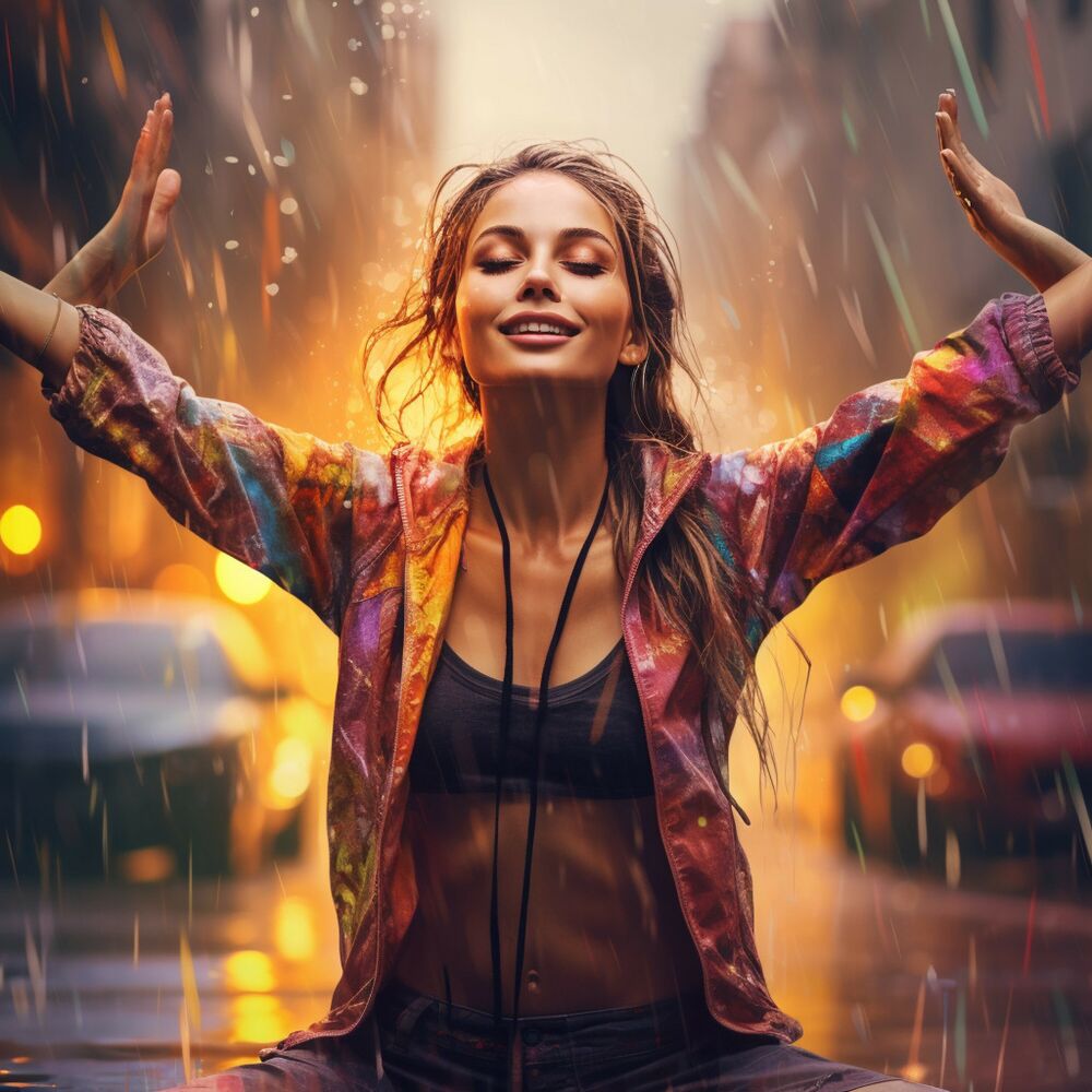 Picture of Rainy Meditation Oasis: Mindful Showers Melody