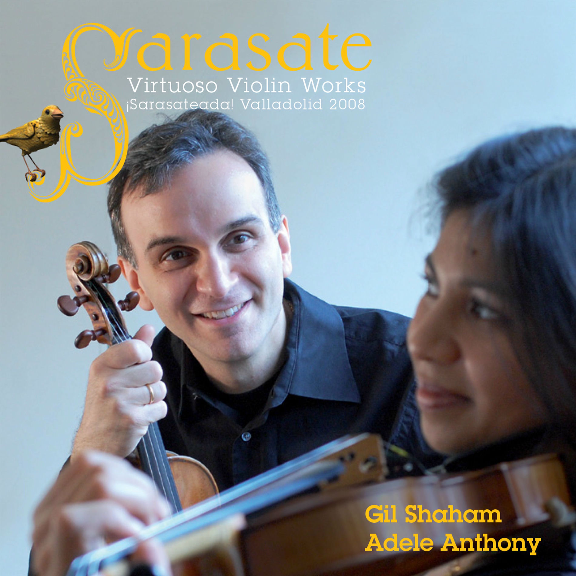 Album cover of Sarasate: Virtuoso Works for Violin, Carmen Fantasy, Zapateado