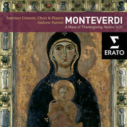 Cover of Monteverdi: Solemn Mass for the Feast of Sancta Maria (Mass of Thanksgiving)