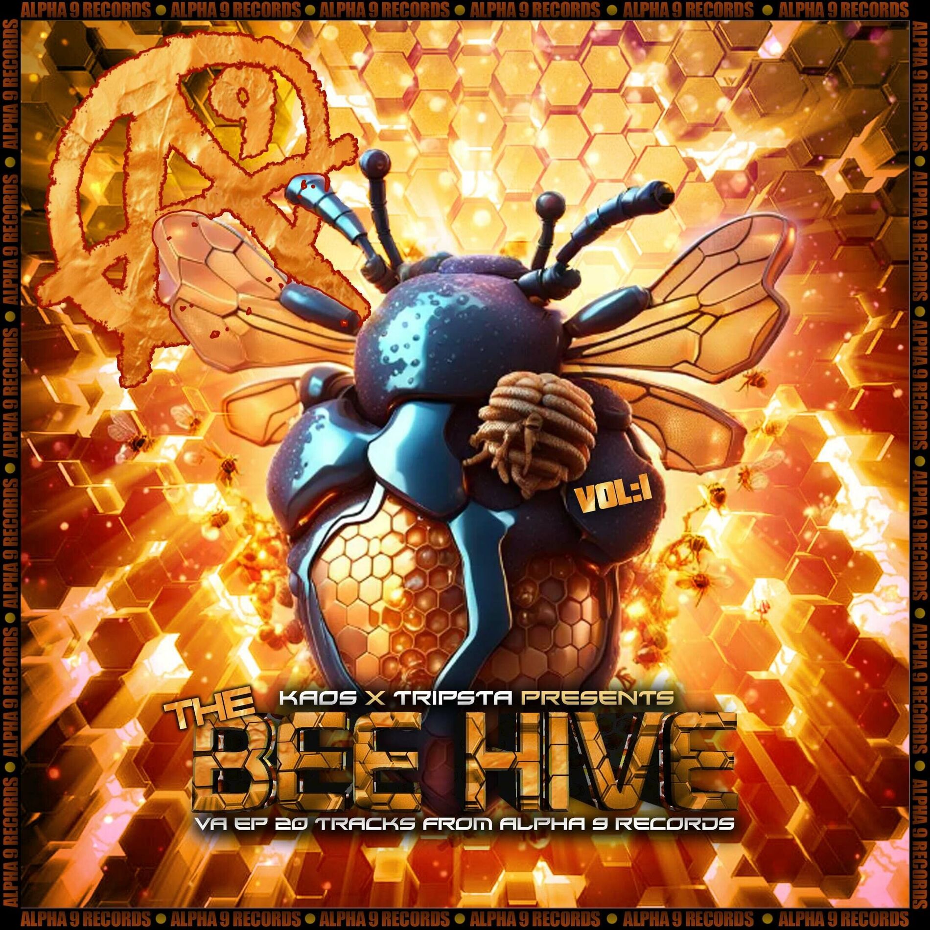 Album cover of Alpha 9 Presents The Beehive Vol 1