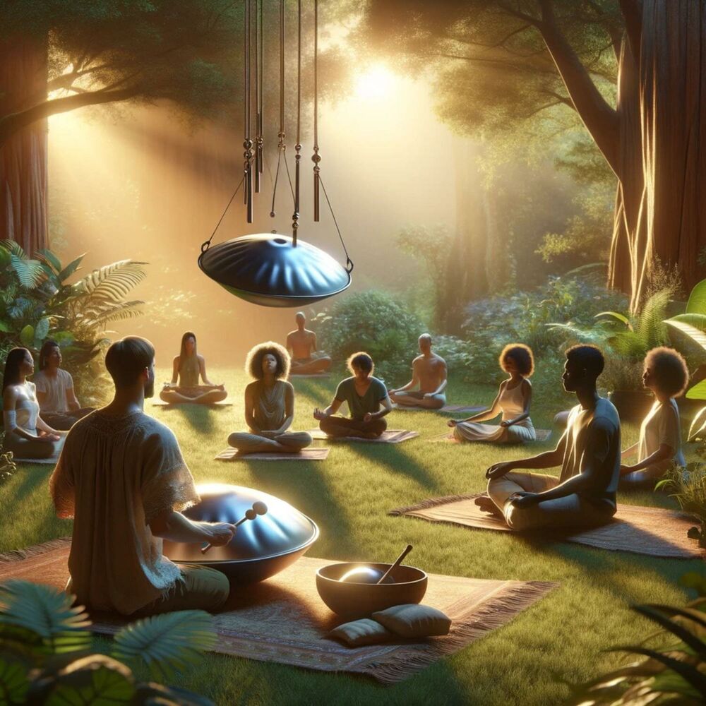 Picture of Harmonious Hang Drum Meditation Melodies