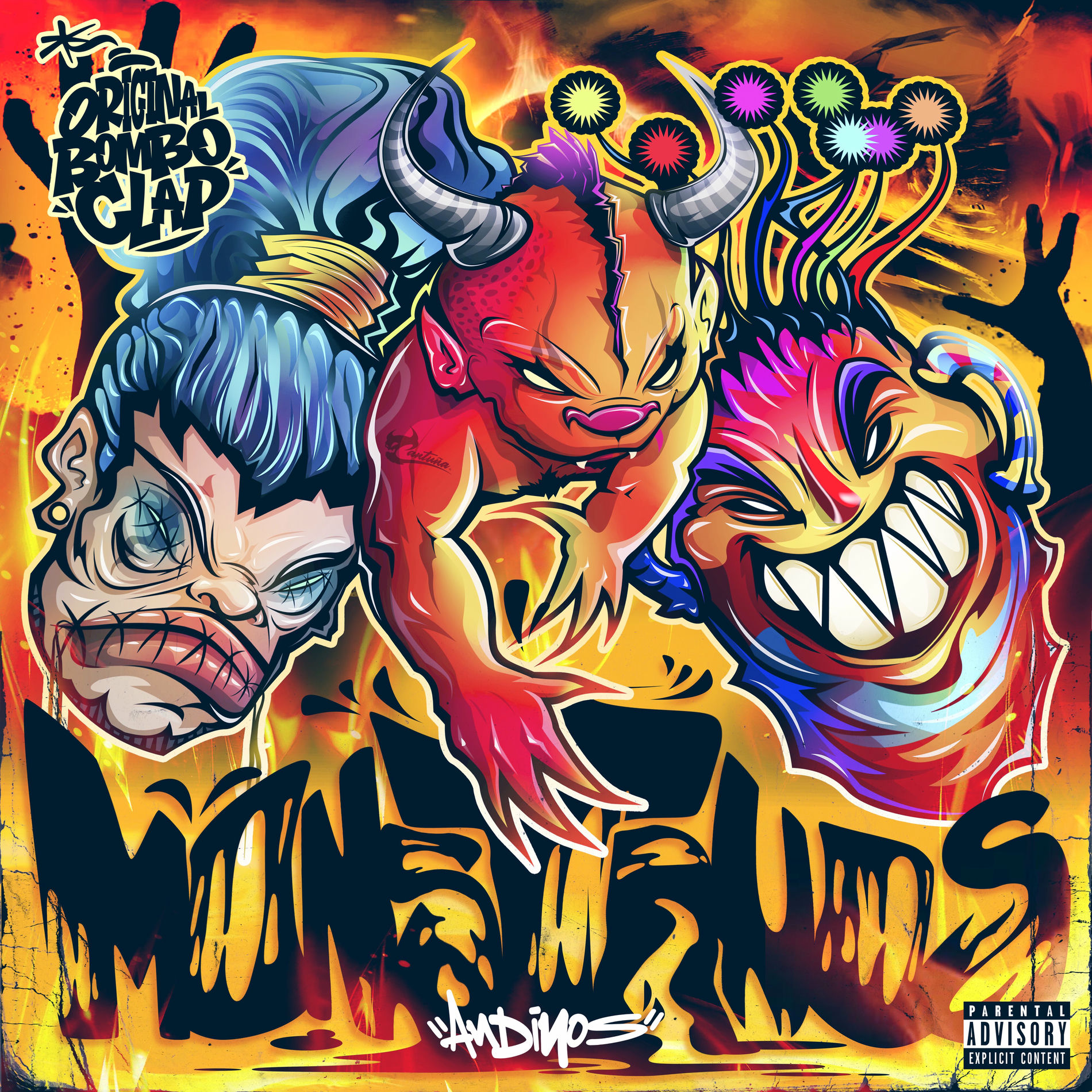 Album cover of Monstruos Andinos