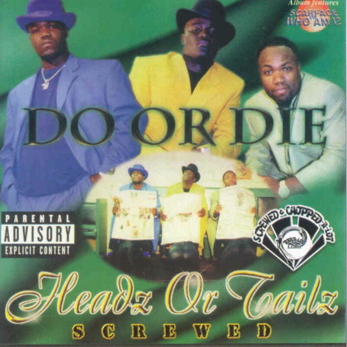 Album cover of Headz or Tailz (Screwed)