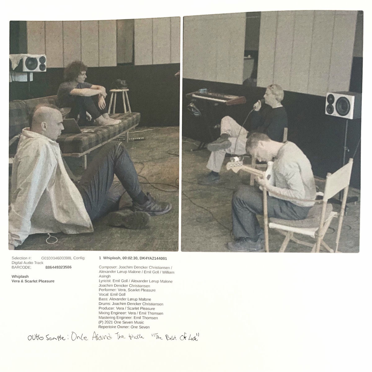 Album cover of Whiplash