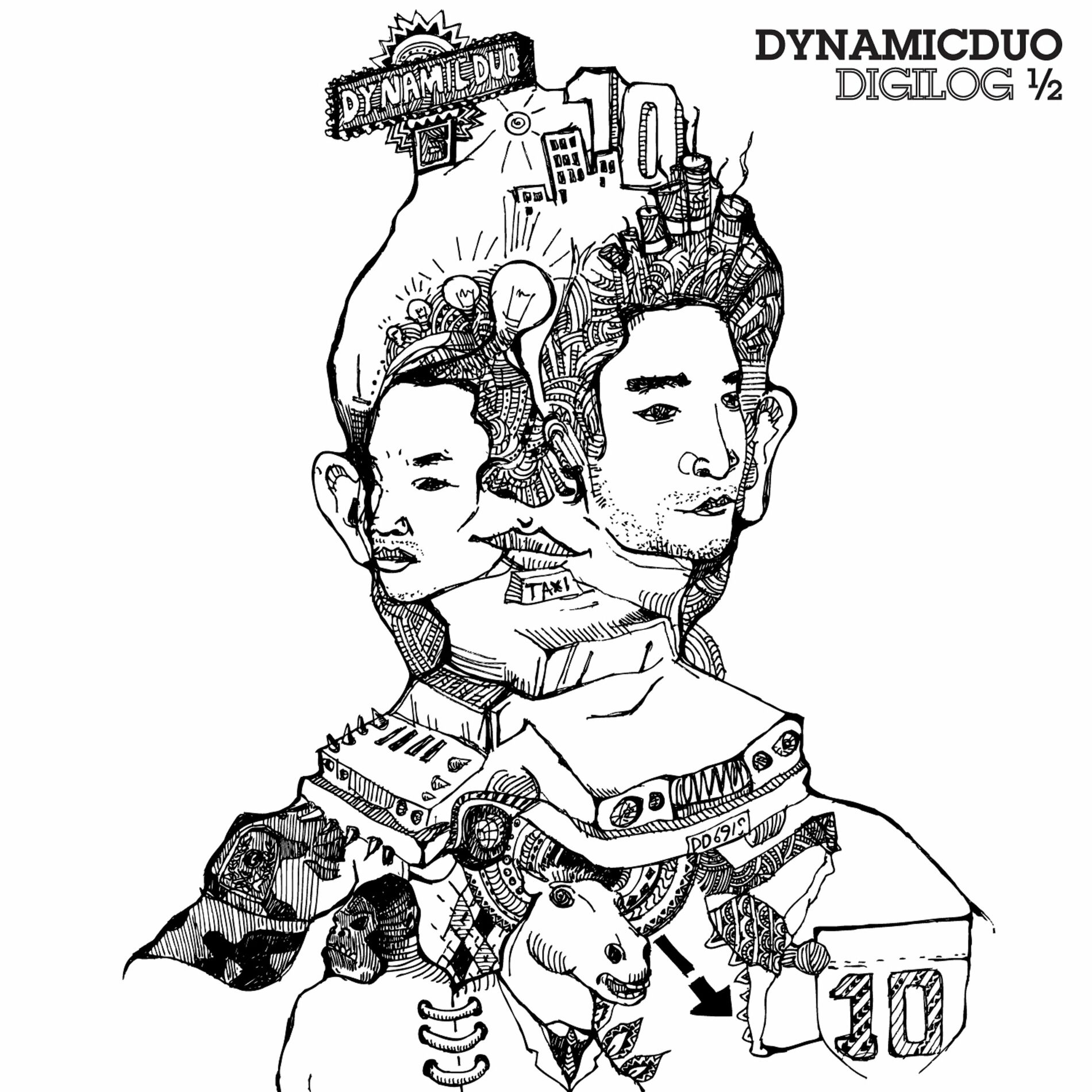 Album cover of DYNAMICDUO 6th DIGILOG 1/2