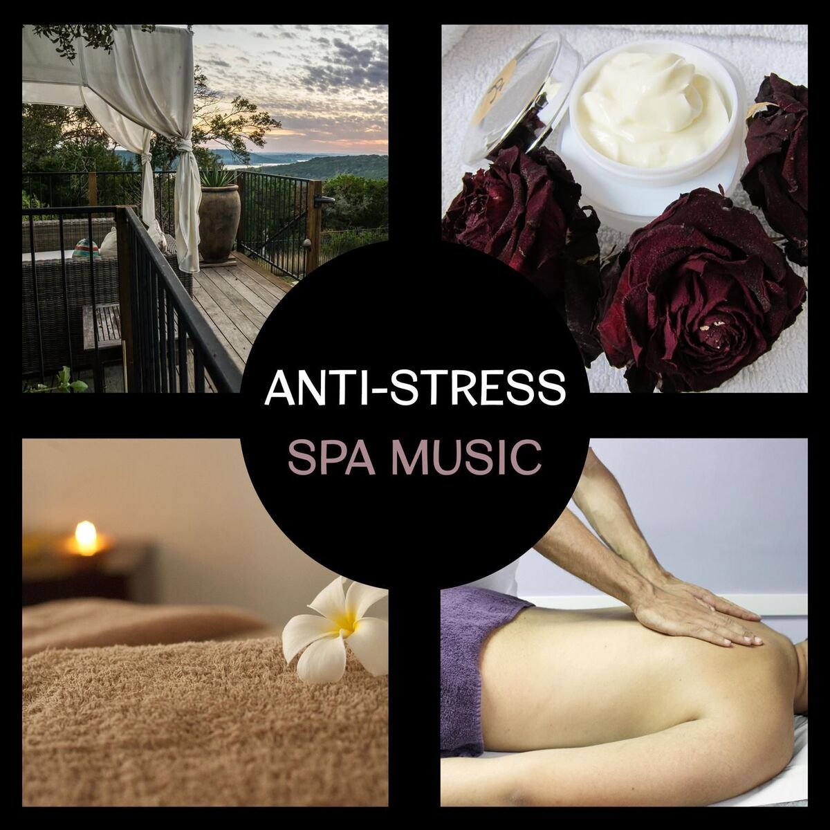 Album cover of Anti-Stress Spa Music – Relaxing New Age Music for Spa and Meditation, Yoga Practice, Sounds of Nature, Relieve Stress, Soft Sooth