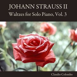 Cover of Johann Strauss II: Waltzes for Solo Piano, Vol. 3