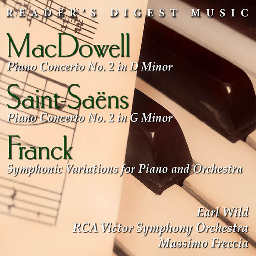 Picture of MacDowell: Piano Concerto No. 2 In D Minor - Saint Saëns: Piano Concerto No. 2 In G Minor - Franck: Symphonic Variations