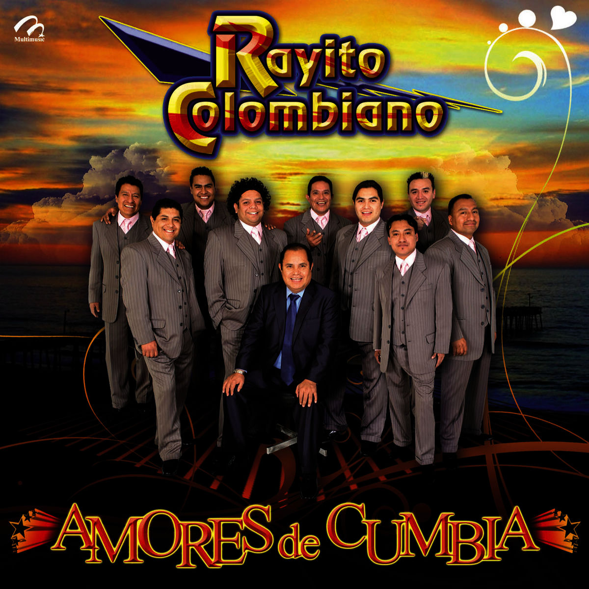 Album cover of Amores de Cumbia