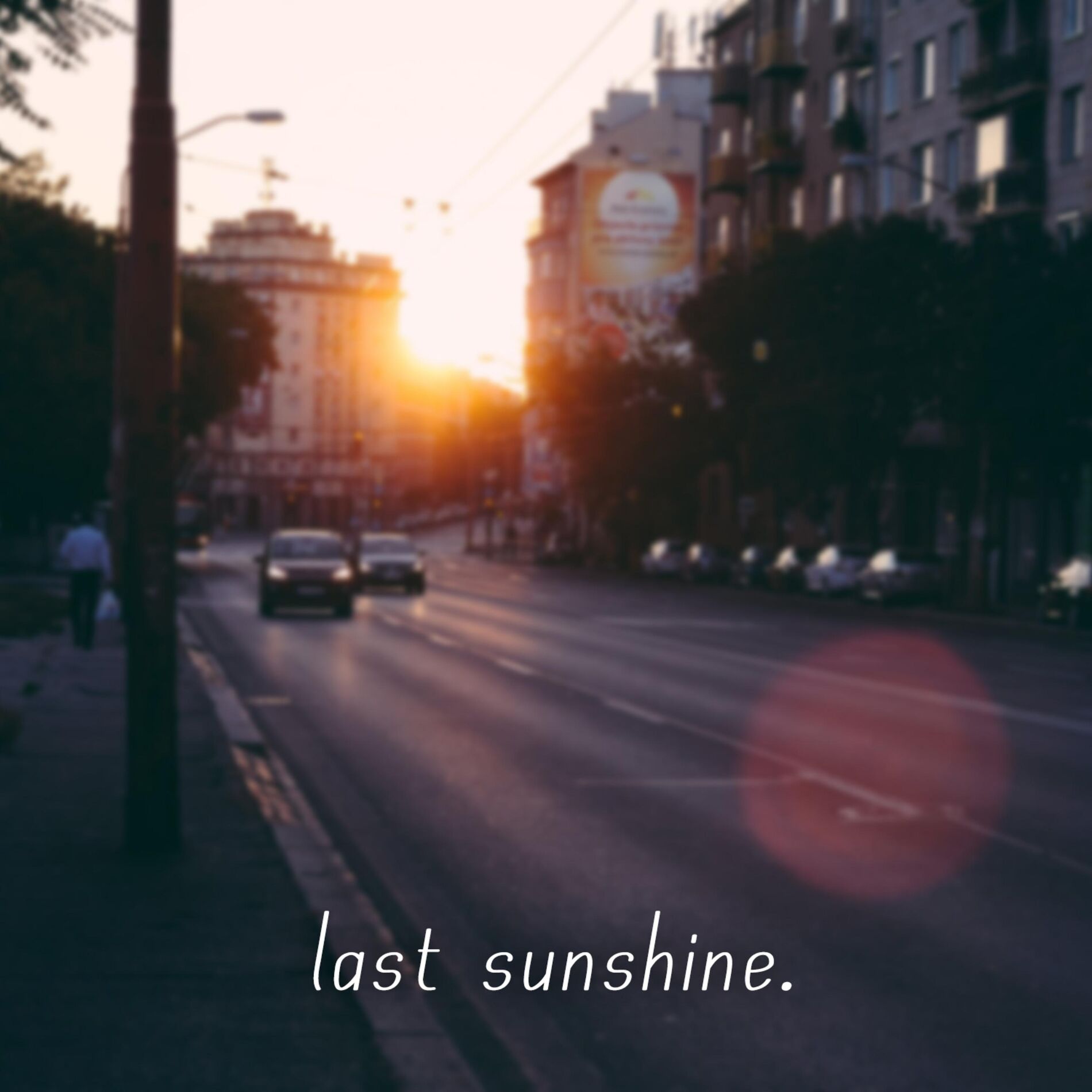 Album picture of last sunshine.