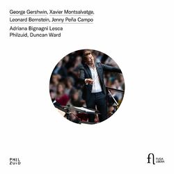 Cover of Gershwin, Montsalvatge, Bernstein & Jenny Peña Campo (Live)