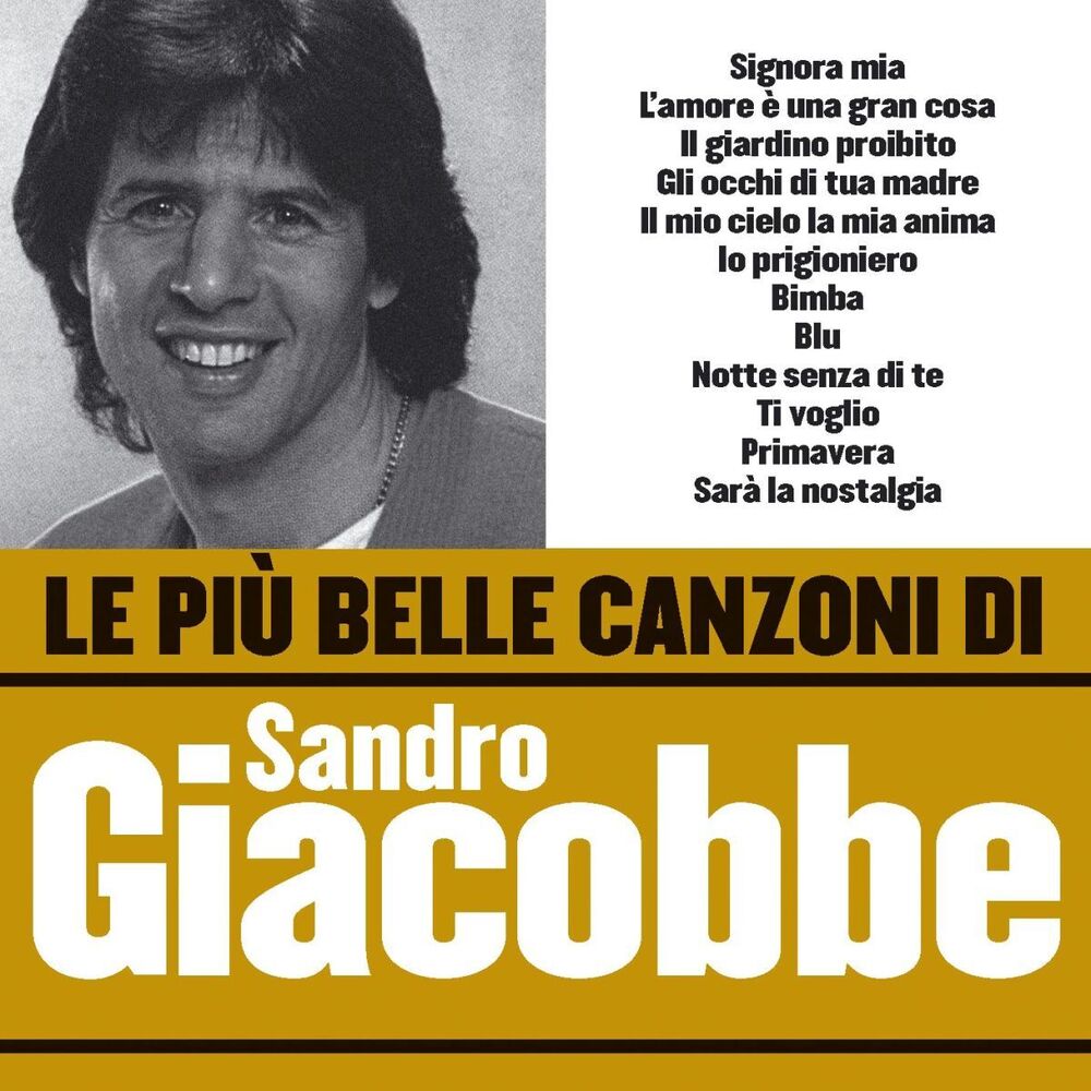 Picture of Le più belle canzoni di Sandro Giacobbe