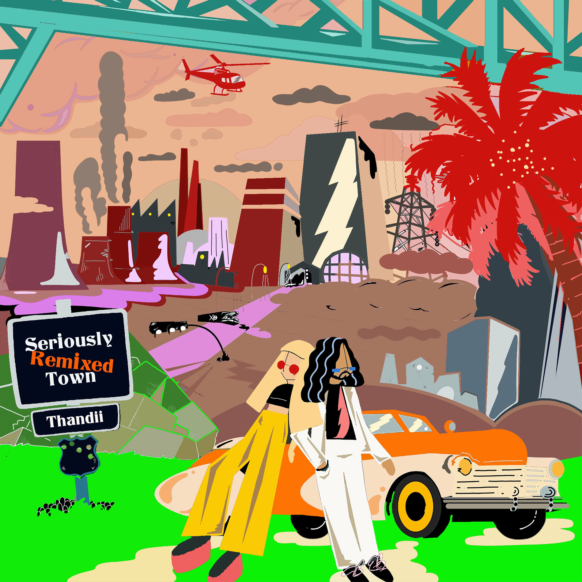 Album cover of Seriously Remixed Town