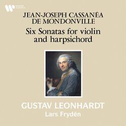 Cover of Mondonville: Six Sonatas for Violin and Harpsichord, Op. 3