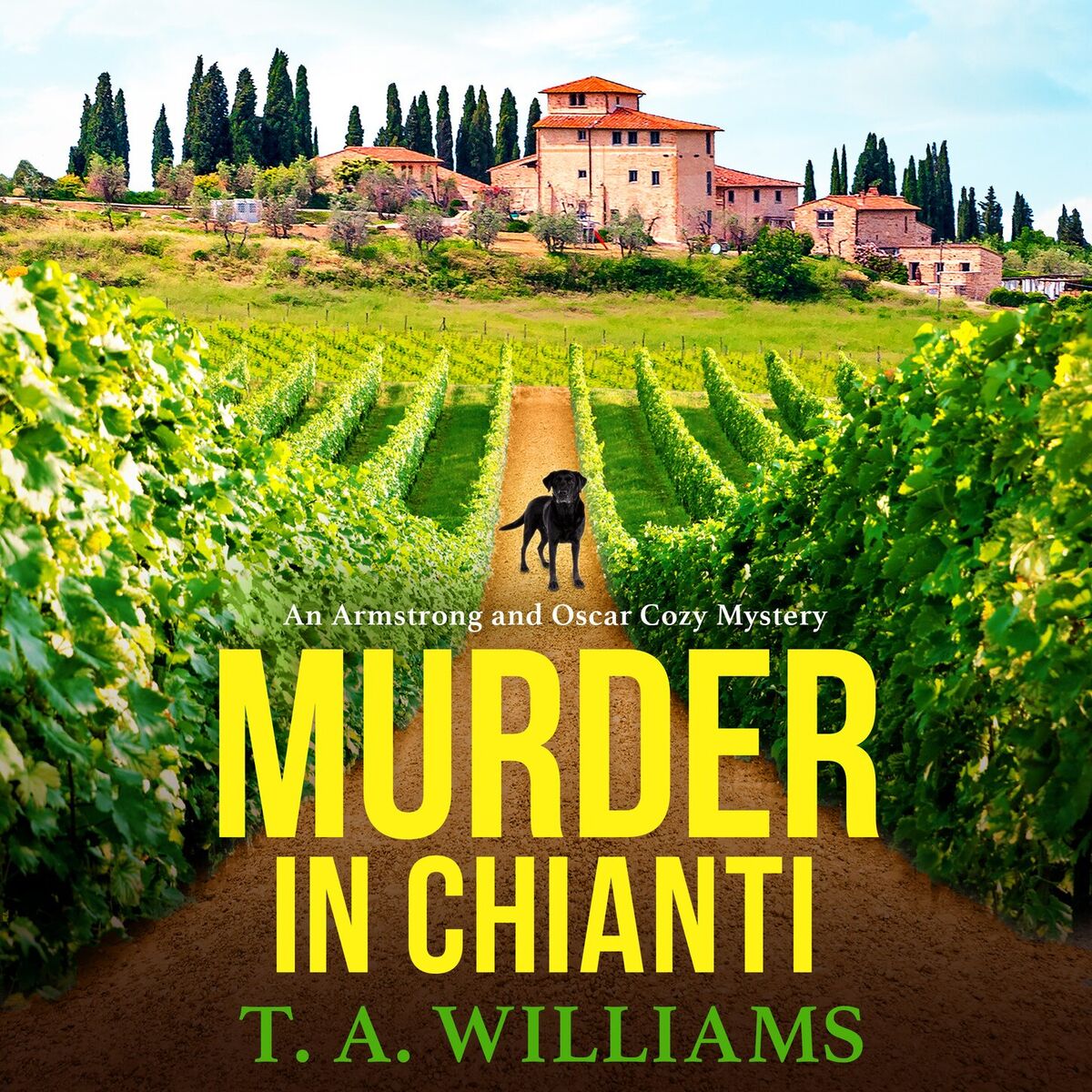 Album cover of Murder in Chianti - An Armstrong and Oscar Cozy Mystery, Book 2 (Unabridged)