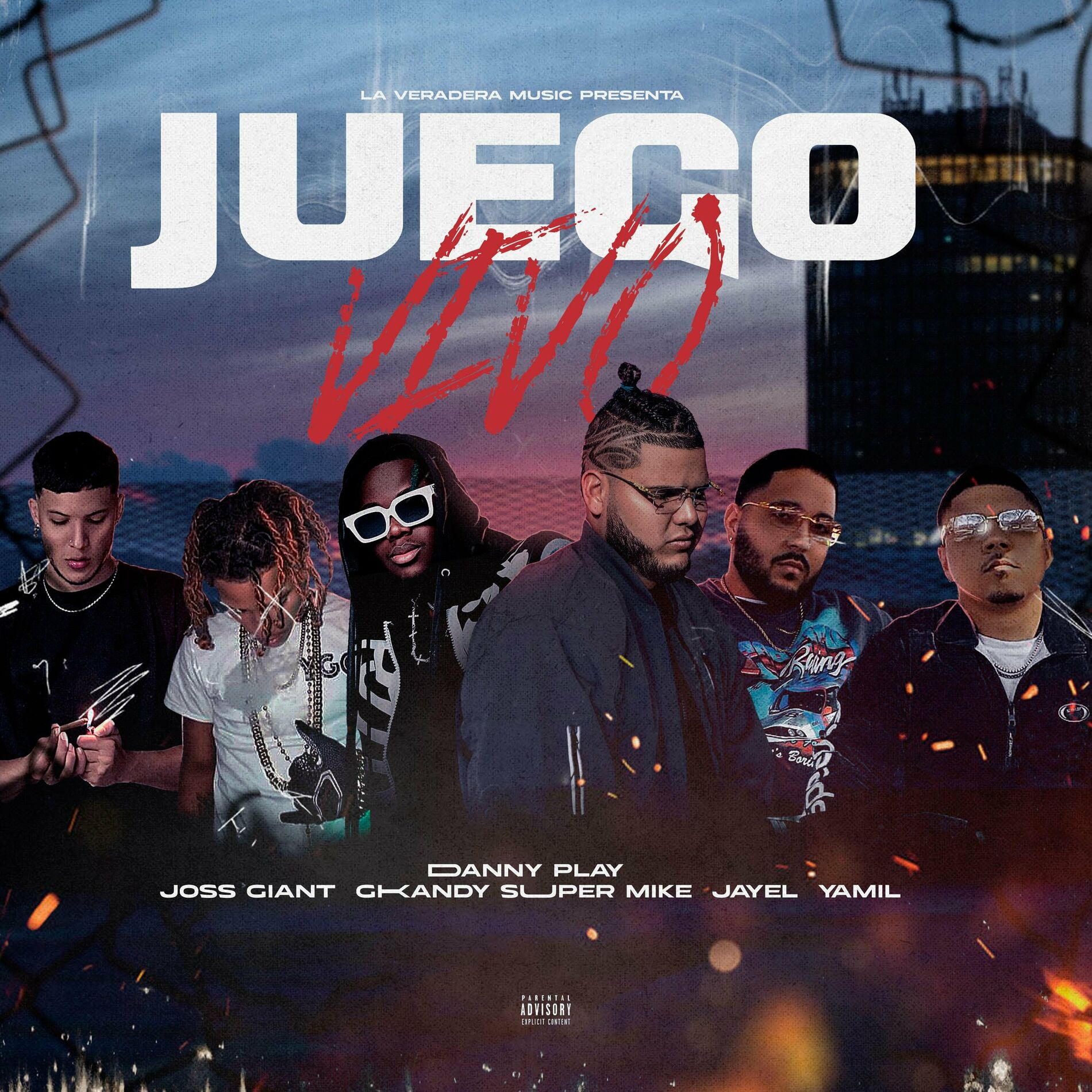 Album cover of Juego Vivo (feat. Joss Giant, Super mike, G kandy, Jayel & Yamill) [En vivo]