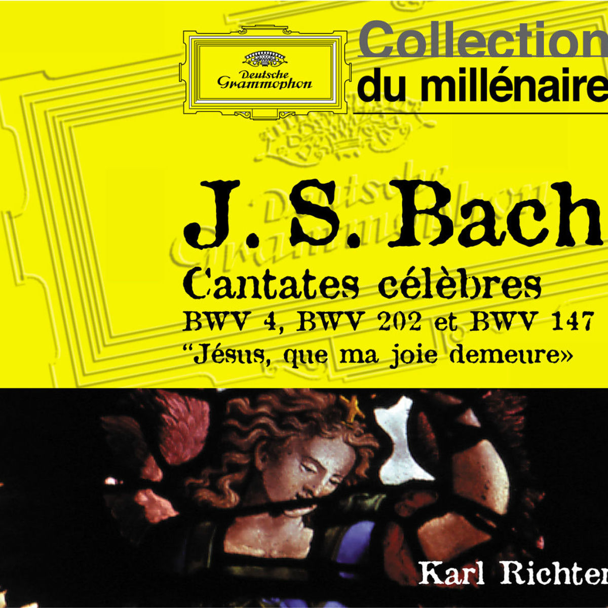 Album cover of Bach, J. S.: Cantates celebres BWV 4; BWV 202; BWV 147