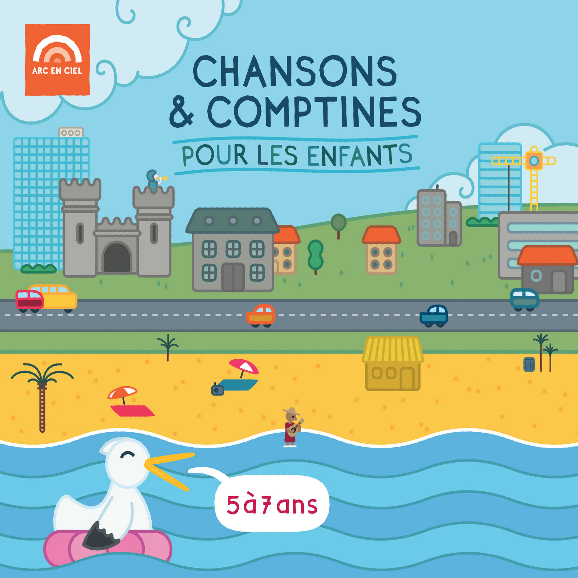 Album cover of Chansons & comptines pour les enfants (5 à 7 ans)