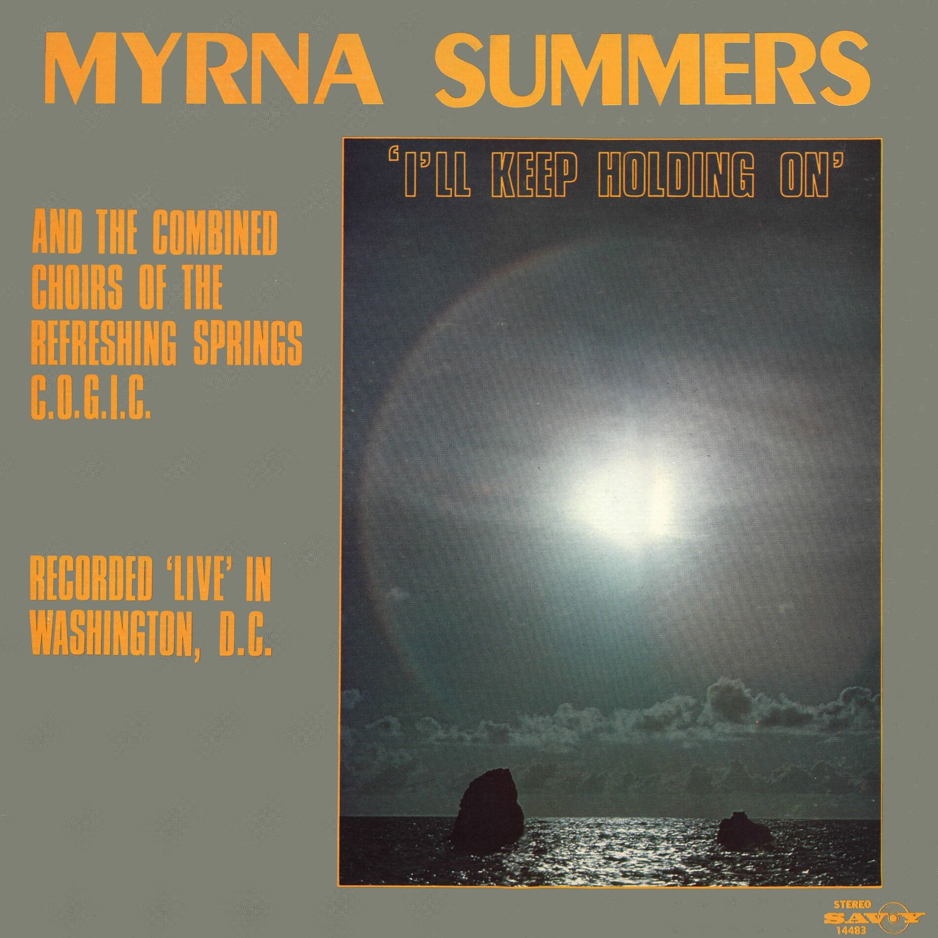 Myrna Summers: I'll Tell The World: CD Myrna Summers: I'll Tell The World: CD