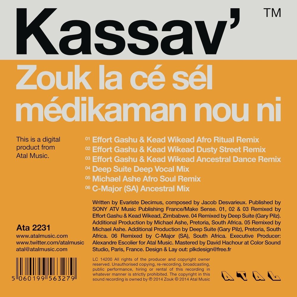 Picture of Zouk la cé sél médikaman nou ni (Remixes)