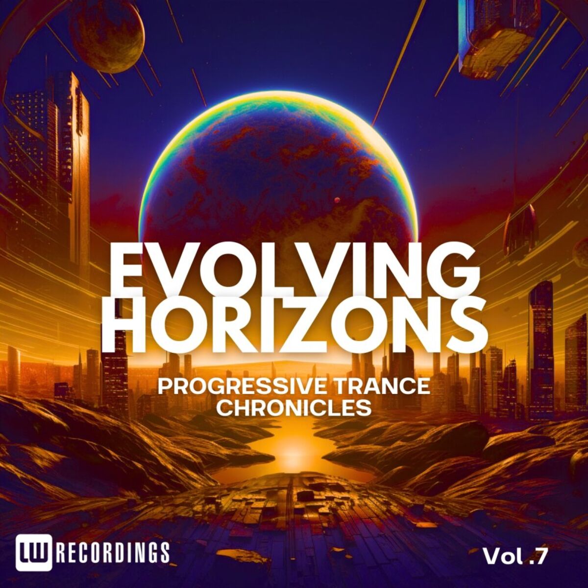 Album cover of Evolving Horizons: Progressive Trance Chronicles, Vol. 07