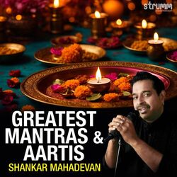 Cover of Greatest Mantras & Aartis by Shankar Mahadevan