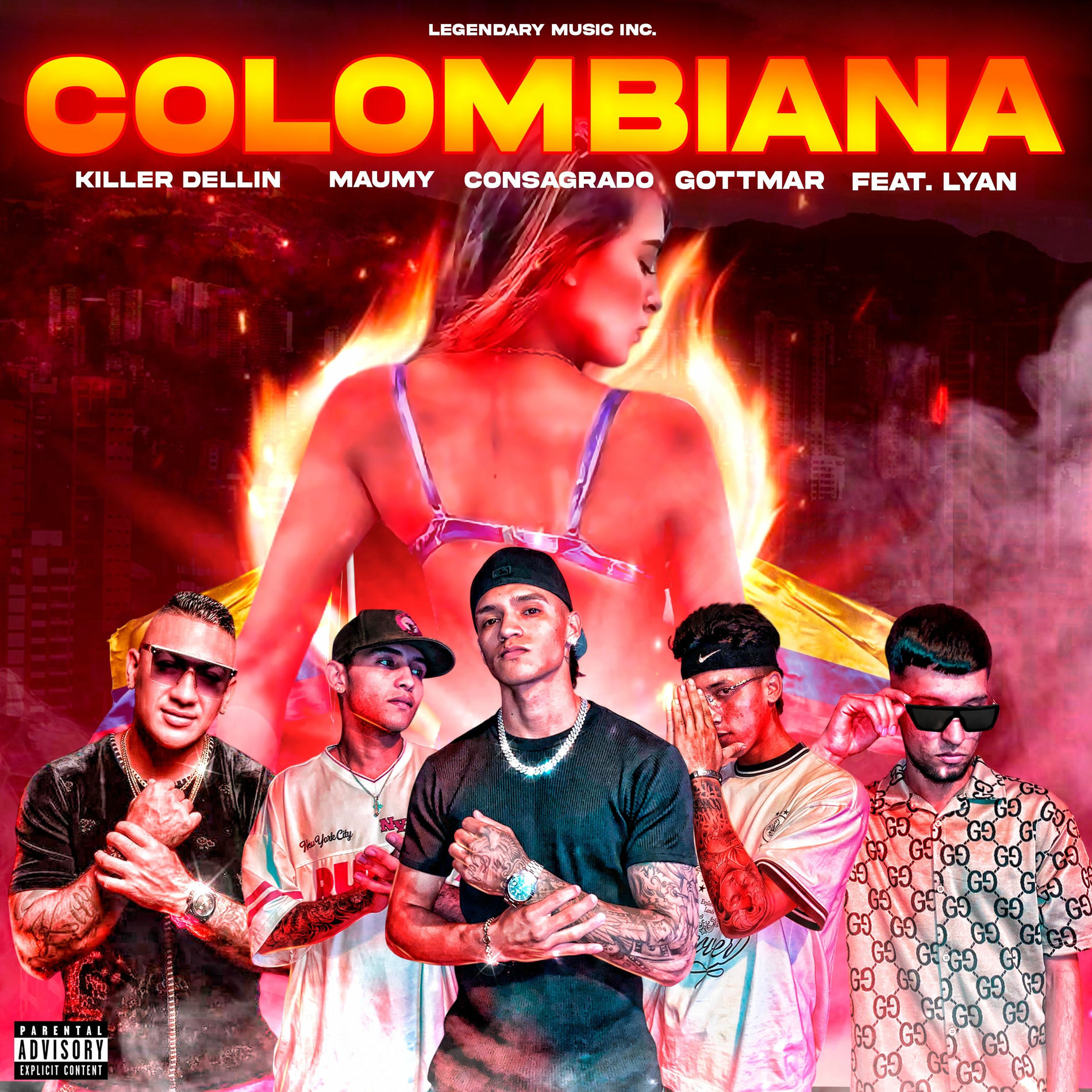 Album cover of COLOMBIANA