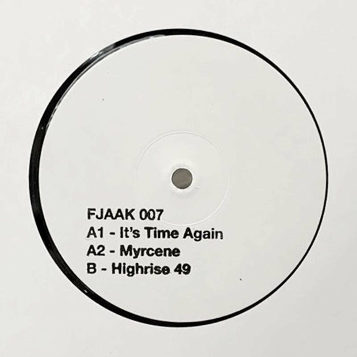 Album cover of FJAAK 007