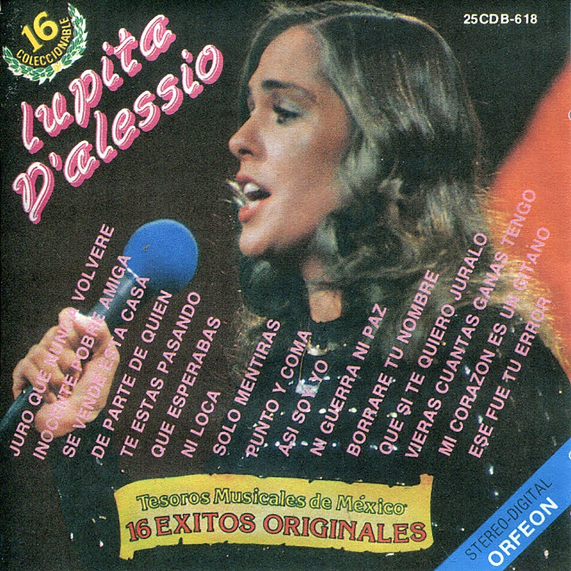 Album cover of 16 Éxitos Originales: Lupita D'alessio