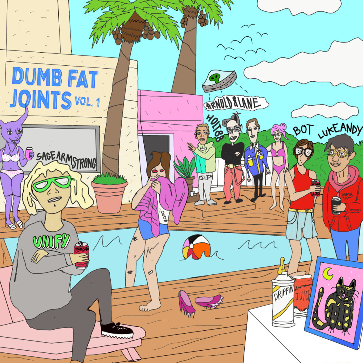 Album cover of Dumb Fat Joints Vol. 1