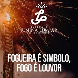 Cover of Fogueira É Símbolo, Fogo e Louvor