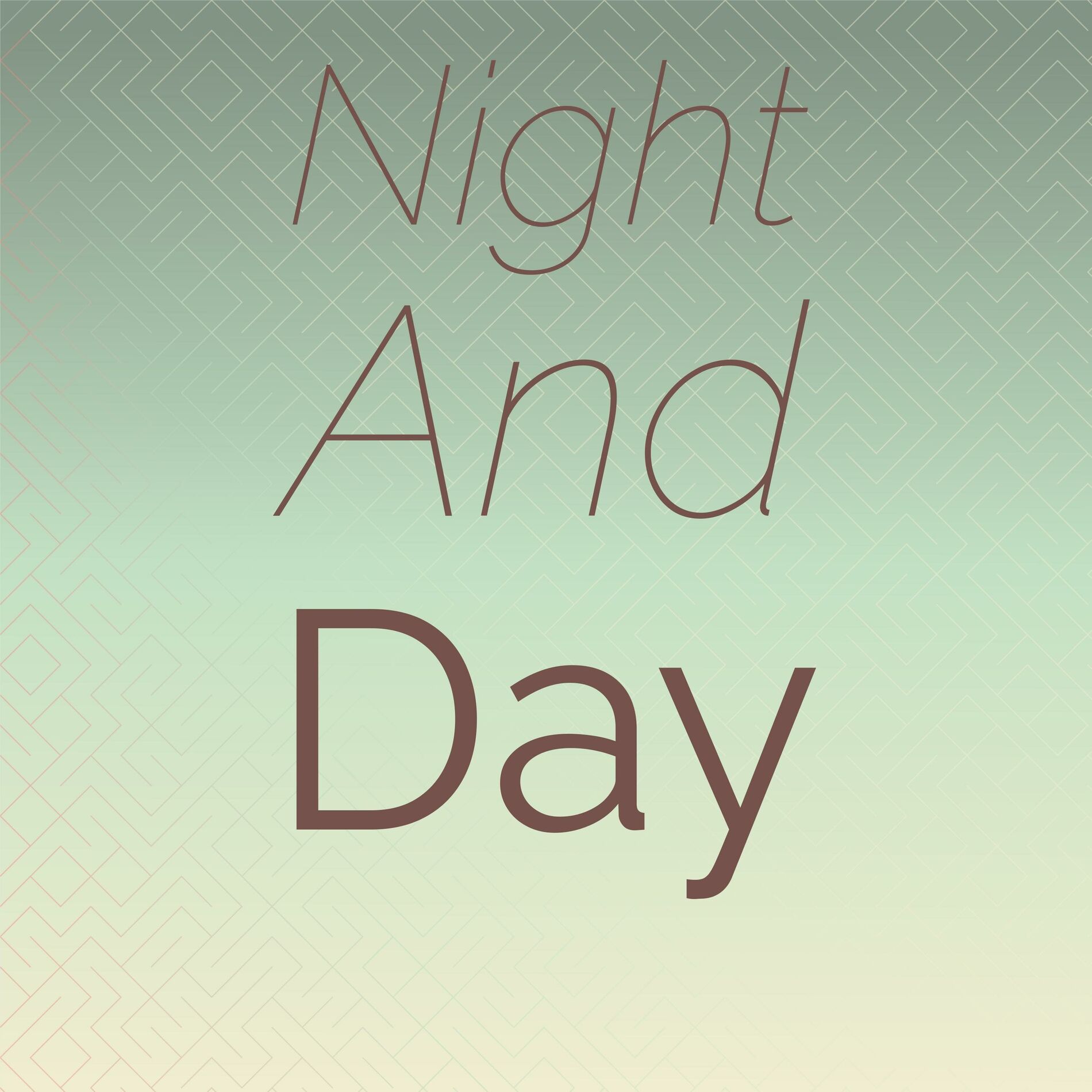 Album cover of Night And Day