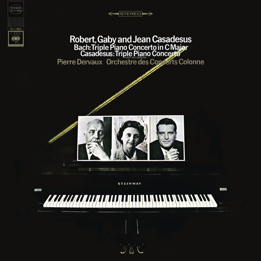 Picture of Bach & Casadesus: Concertos for 3 Pianos
