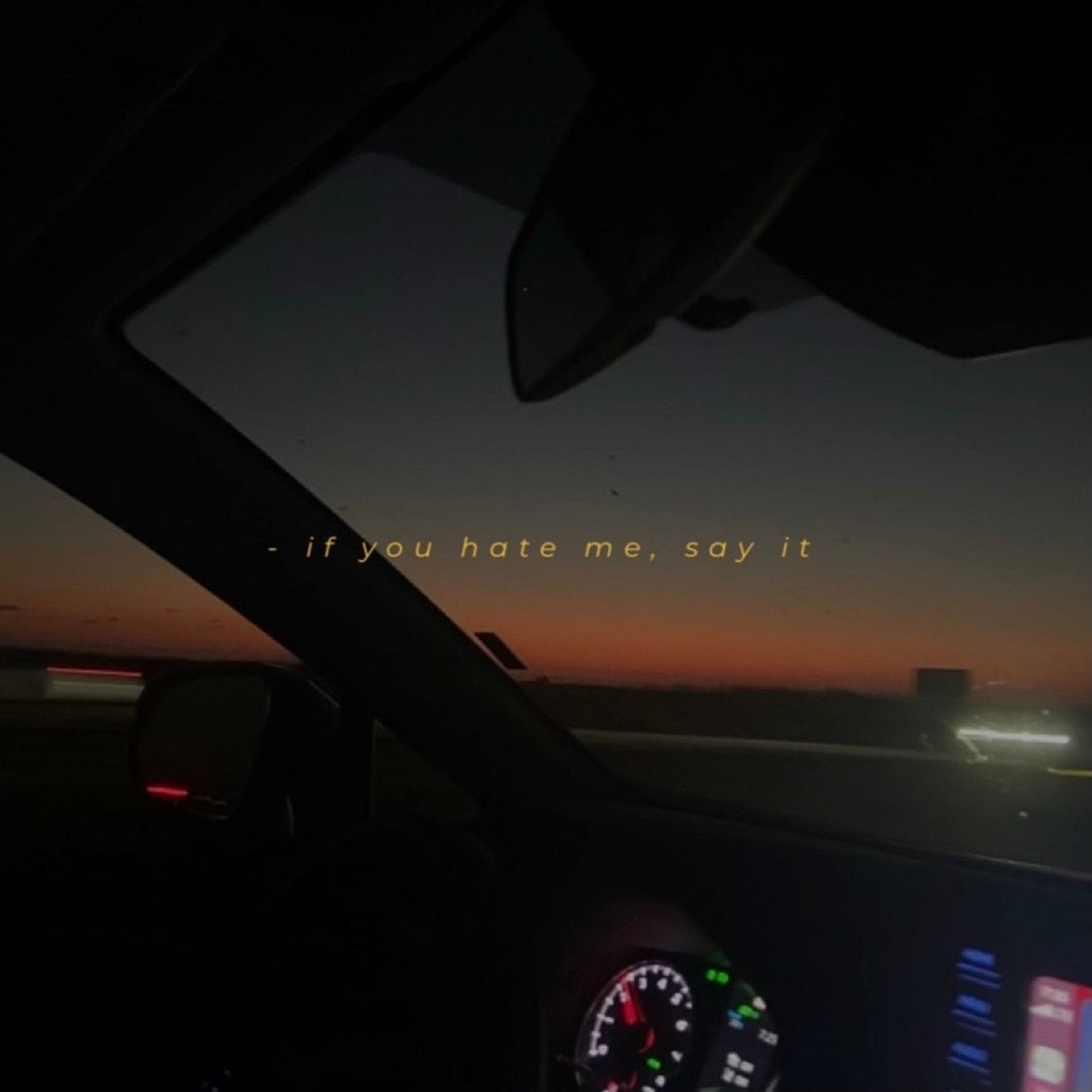 Album cover of if you hate me, say it