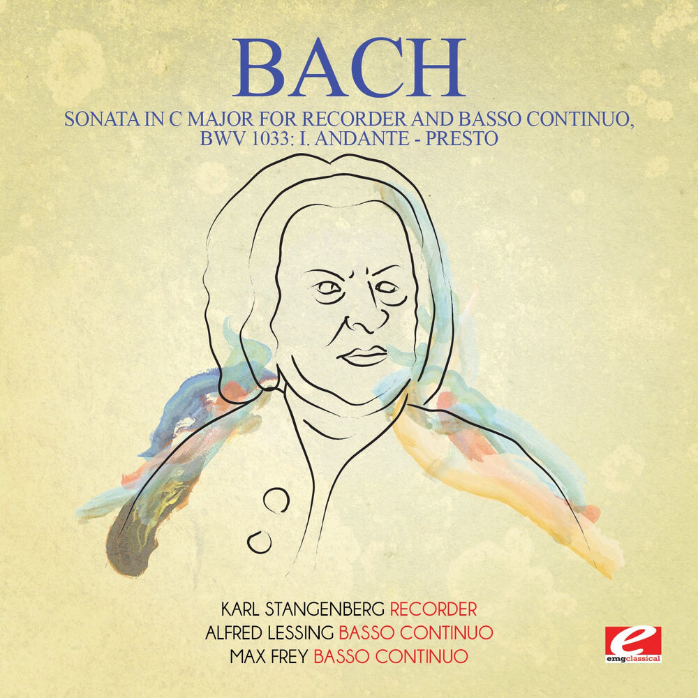 Picture of J.S. Bach: Sonata in C Major for Recorder and Basso Continuo, BWV 1033: I. Andante - Presto (Digitally Remastered)
