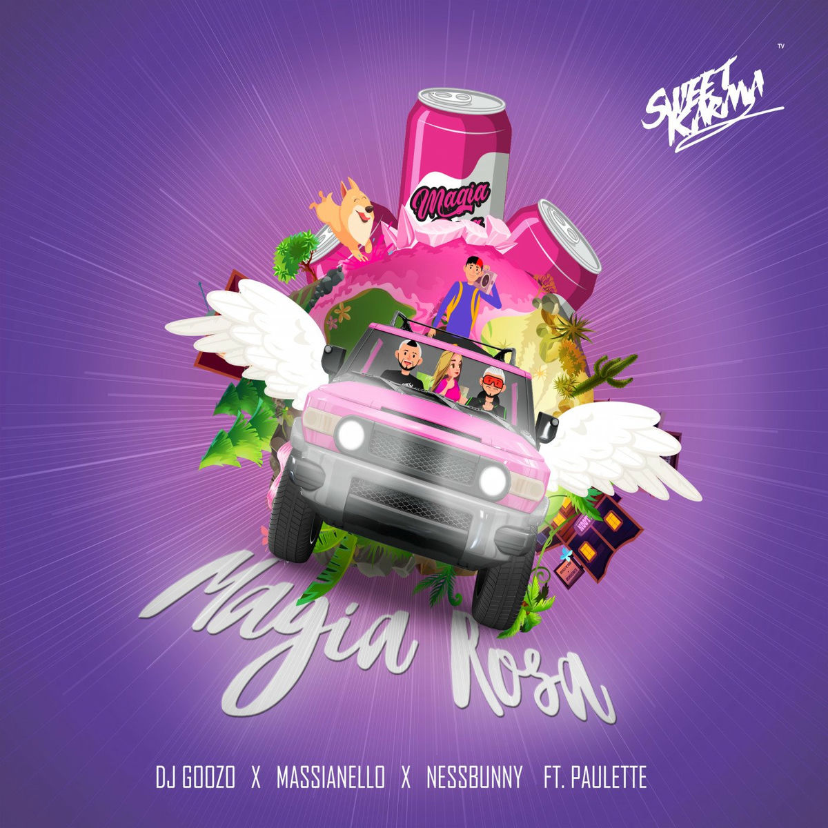 Album cover of Magia Rosa (feat. Pauletteartist)