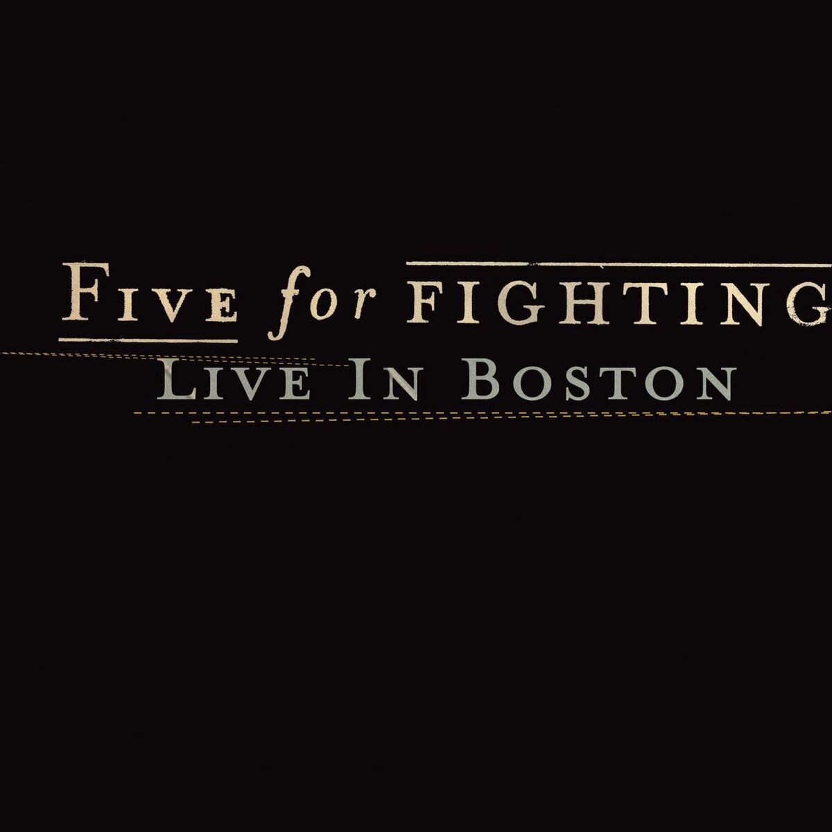 Album cover of Five For Fighting Live in Boston (Live Nation Studios)